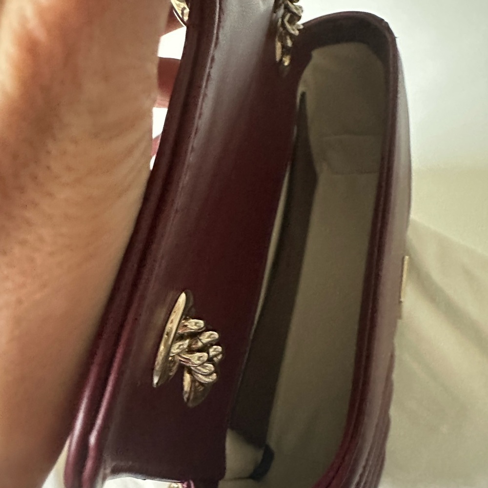 Gucci GG Marmont Small Shoulder Bag – Rosa Ancora (Like-New, Full Set) - Picture 5 of 10